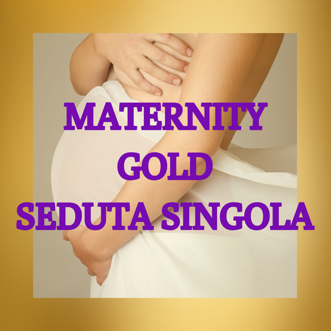 MATERNITY GOLD SEDUTA SINGOLA